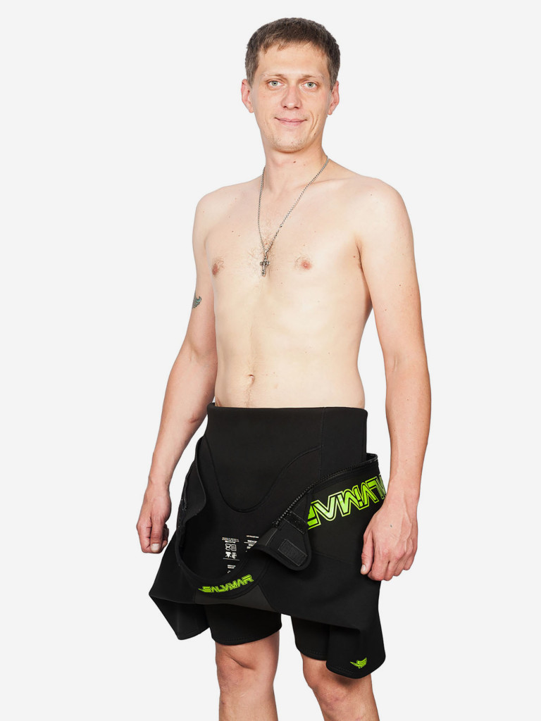 Гидрокостюм мужской для плавания GARDA Splashy, 3мм, S