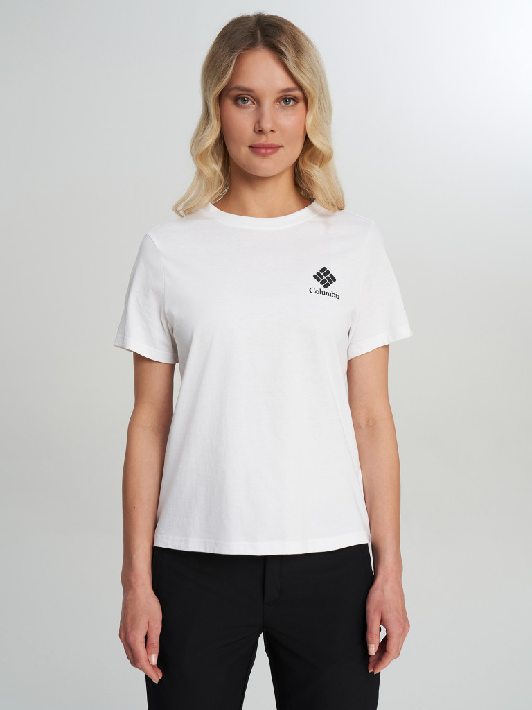 Футболка женская Columbia Rolling Bend Graphic SS