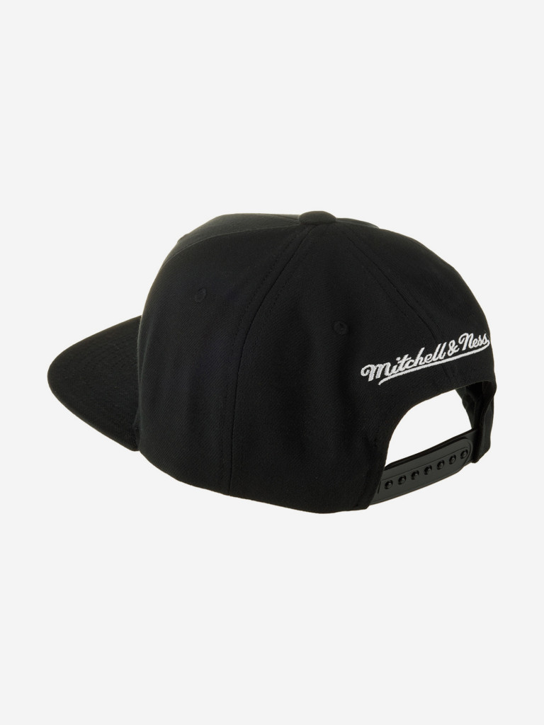 Бейсболка с прямым козырьком MITCHELL NESS HHSS6885-CLBYYPPPBLCK And 1 (черный)