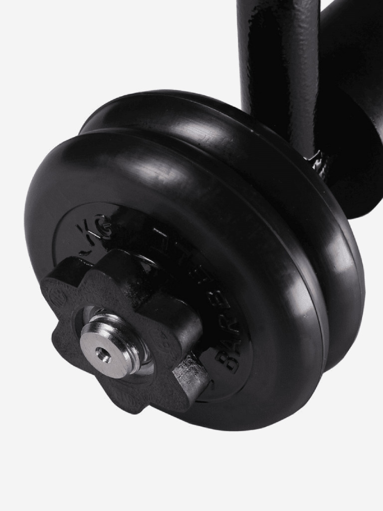 Гиря разборная BARBELL ATLET 9 кг Арт.2 Черная