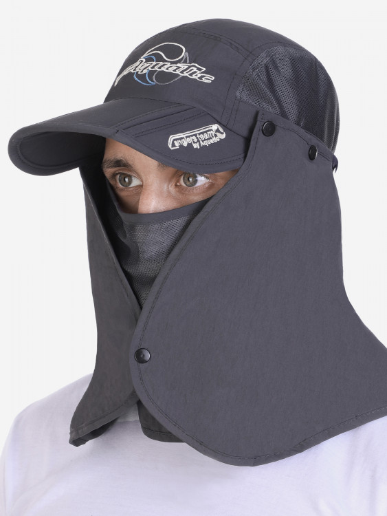Кепка складная с защитой лица и шеи Aquatic КА-15Г