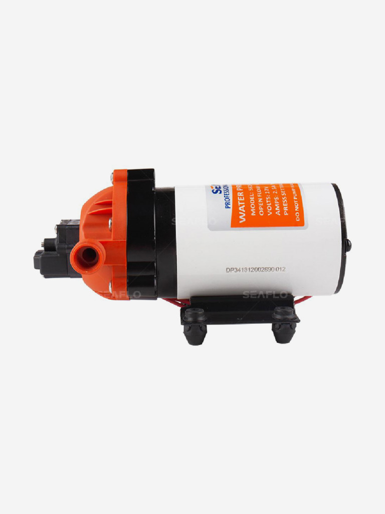 Помпа водоподающая SeaFlo мембранная, 12V, 6 л/мин, 6.9 BAR, 100 PSI