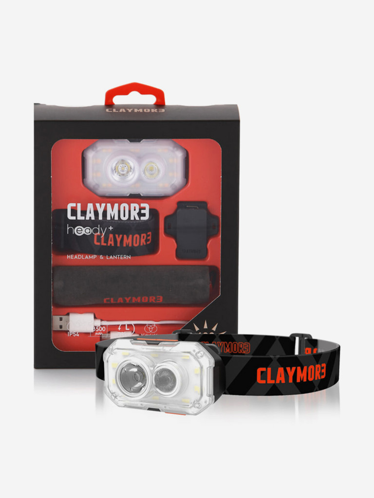 Фонарь налобный CLAYMORE Heady+ Diffused Red