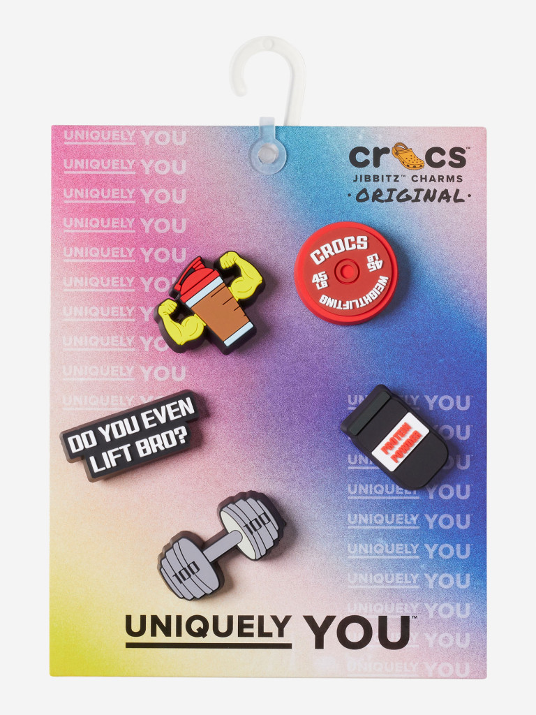 Украшение для обуви детское Crocs Weightlifting