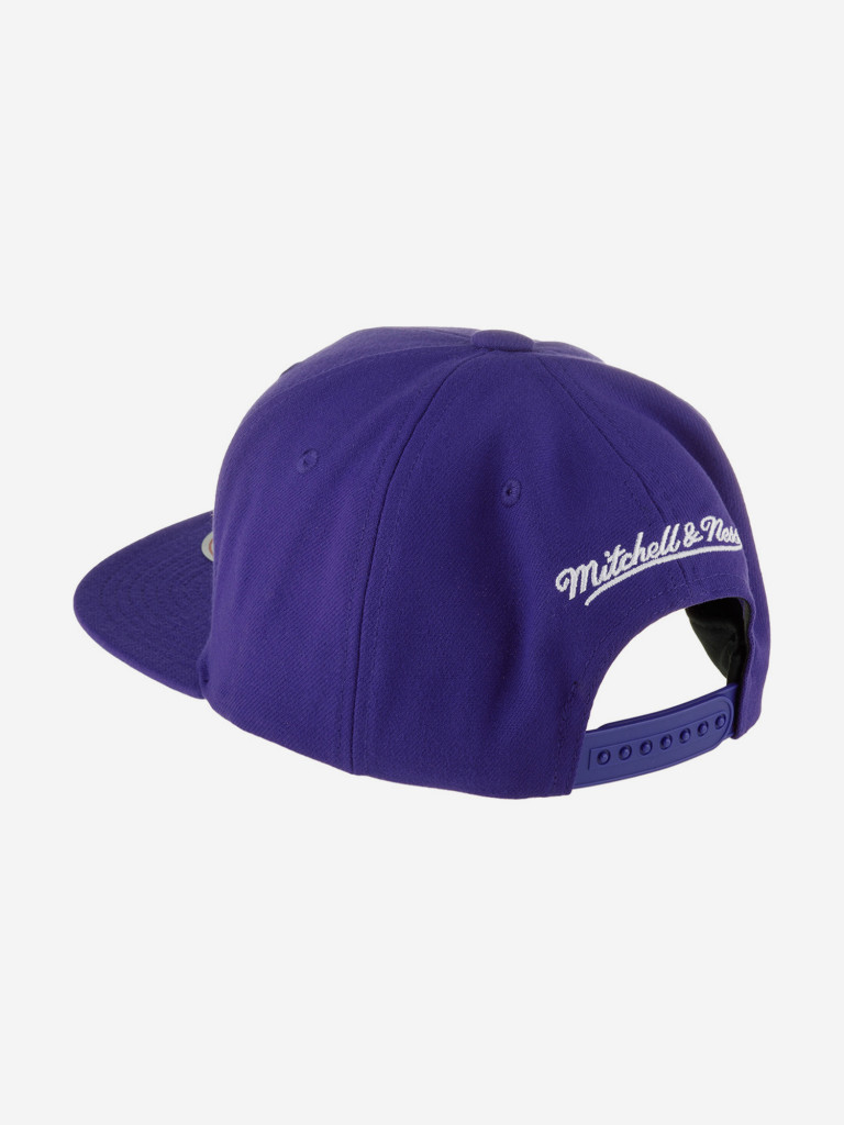 Бейсболка с прямым козырьком MITCHELL NESS HHSS5341-LALYYPPPPURP Los Angeles Lakers NBA (фиолетовый)