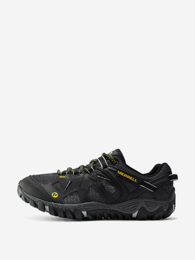 Кроссовки Merrell All Out Blaze Shock Absorbers Slip Resistant, Abrasion Resistant, Breathable Low Top Casual Shoes Men's Black