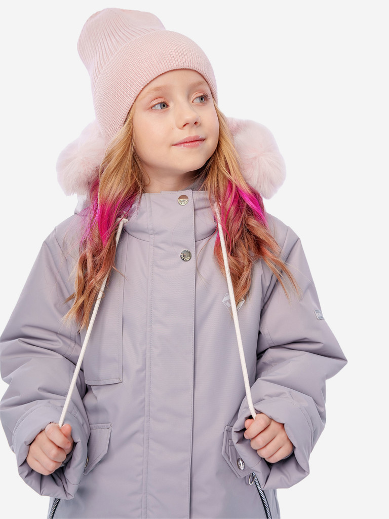 Зимняя парка для девочки UKI KiDS