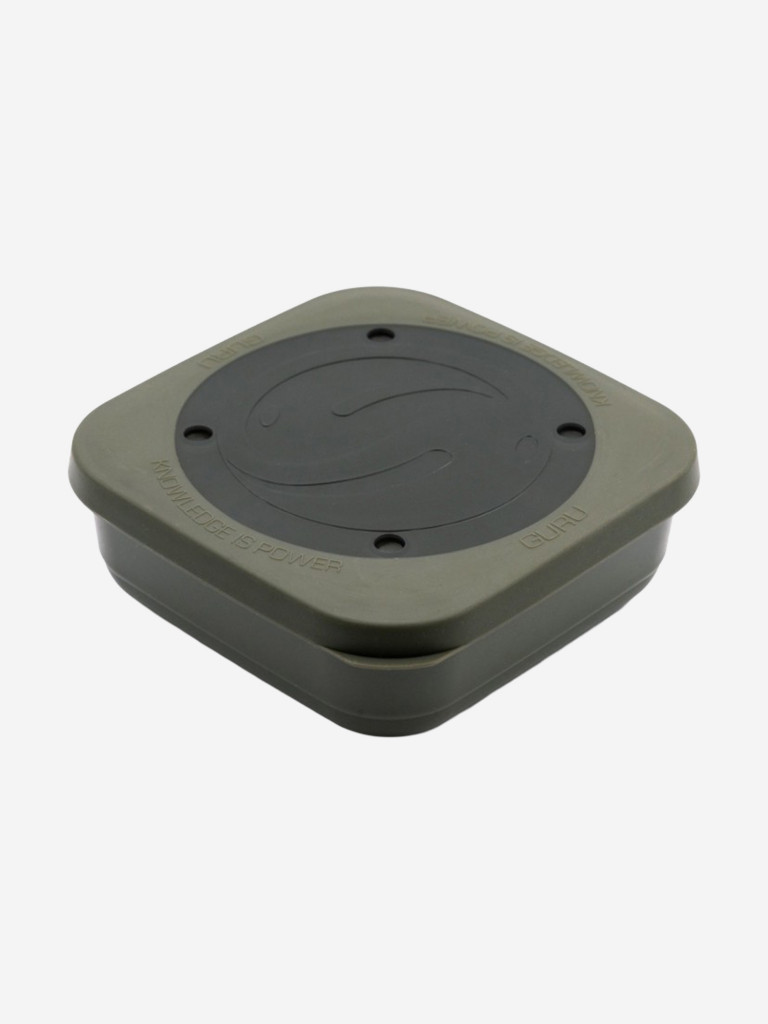 Коробка для наживки Bait Box Solid Lid GURU 2.2 зеленая