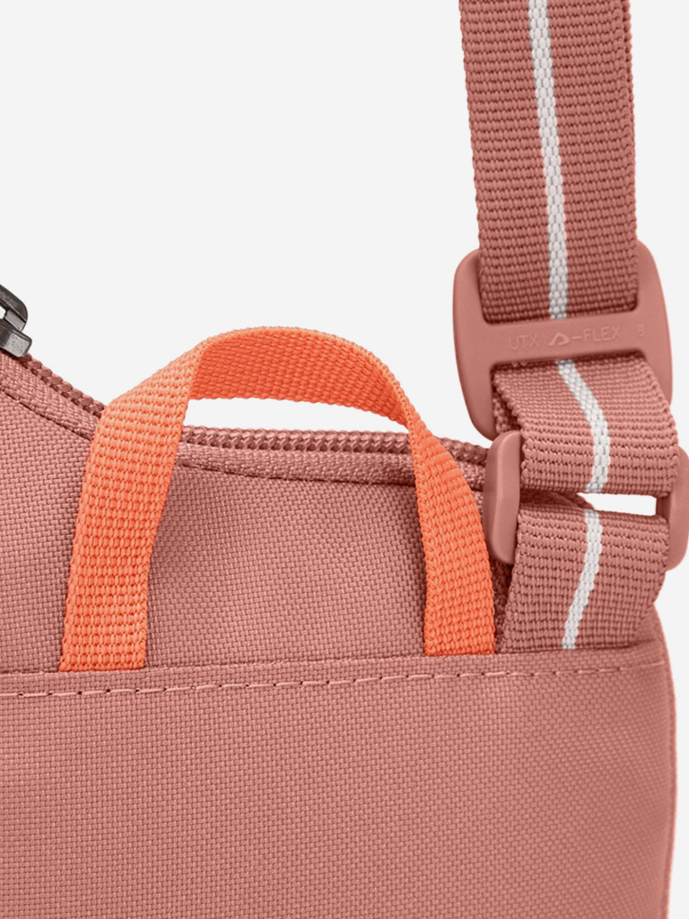 Сумка антивор Pacsafe GO Tech Crossbody, розовый, 0,2 л.