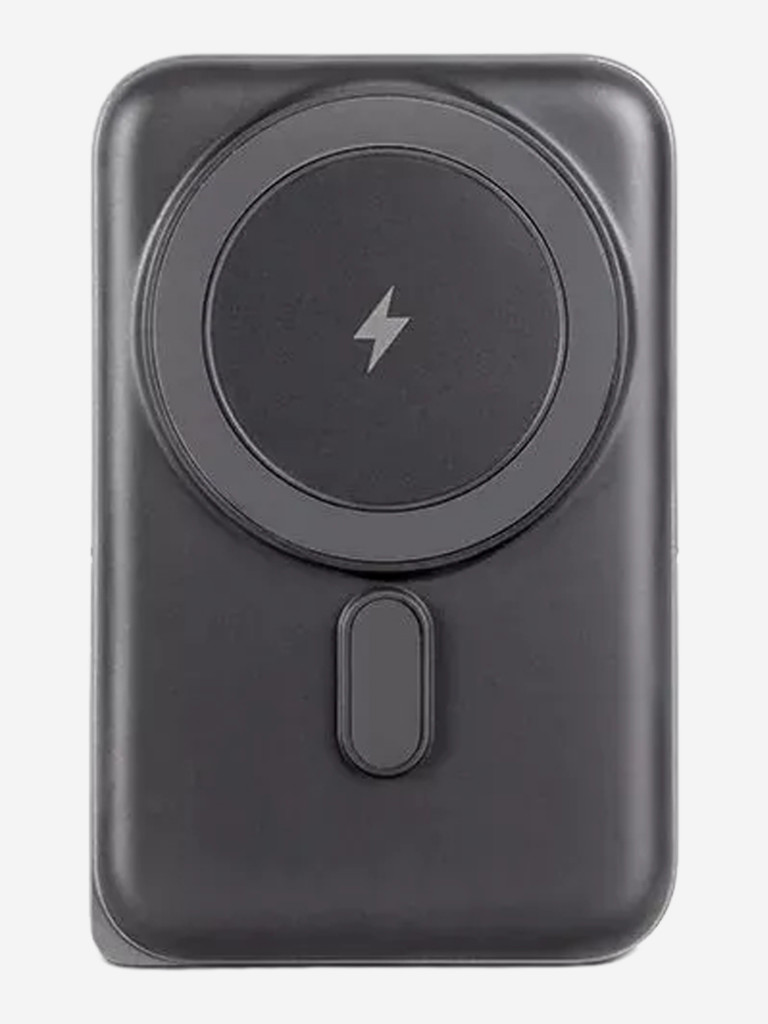 Внешний аккумулятор портативный TTEC ReCharger Pro M LCD 10.000mAh MagSafe Compatible PD 20W Powerbank с подставкой. Цвет: черный