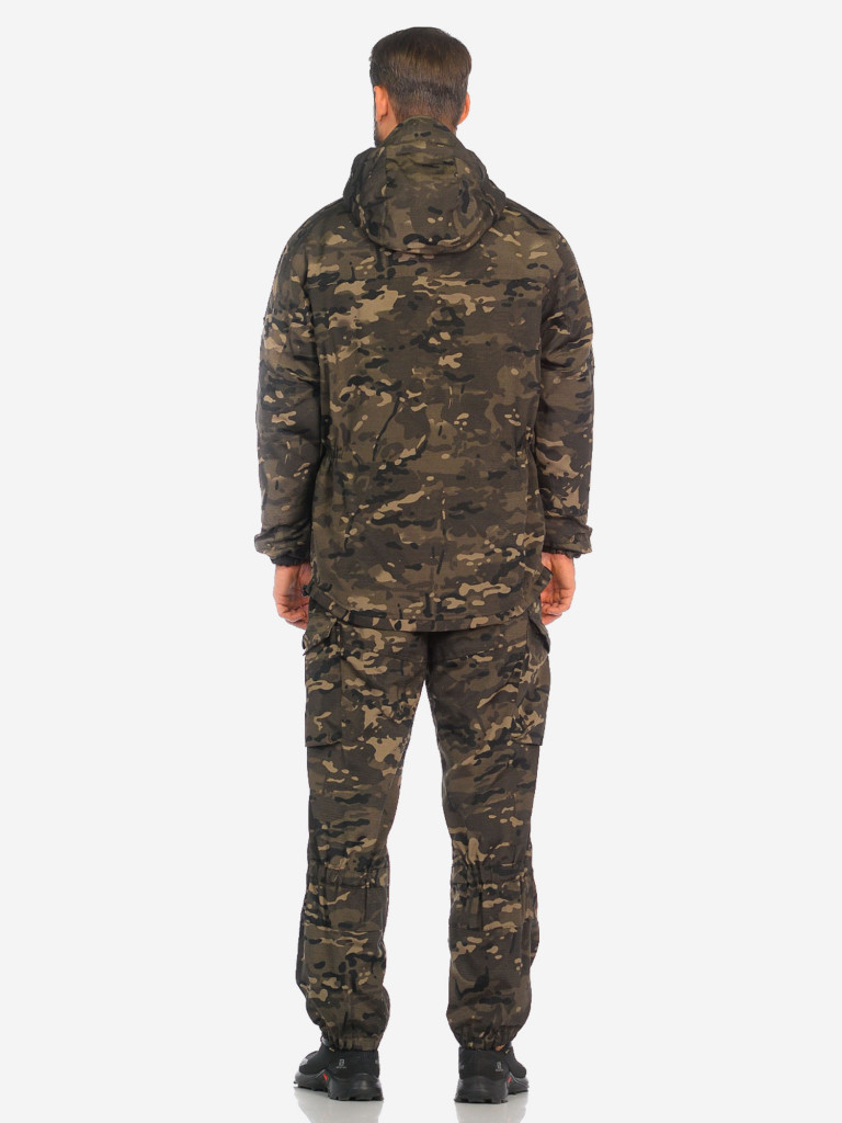 Костюм мужской Huntsman Горка-3 демисезонный ветровлагозащитный из смесовой ткани рипстоп для охоты и рыбалки