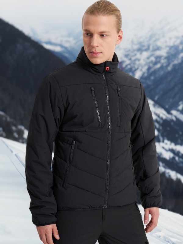 Пуховик мужской IcePeak Egan арт. 656111538QQ черный цвет — купить за 17499 руб., отзывы в интернет-магазине Спортмастер