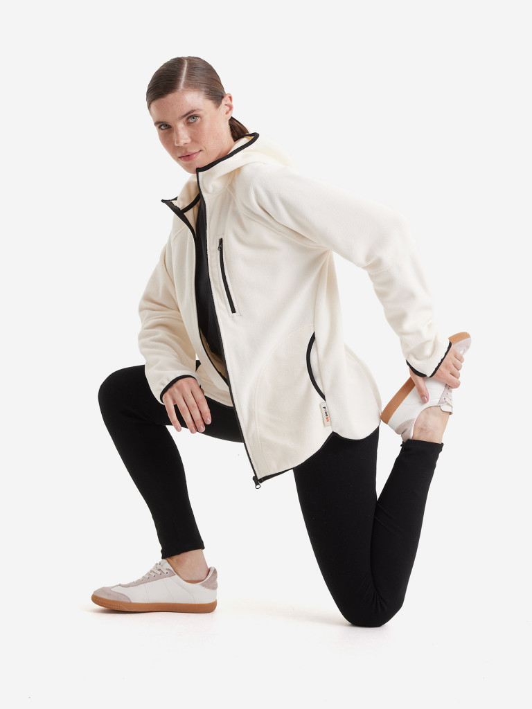 Толстовка женская с капюшоном oversize PointHit флисовая кофта