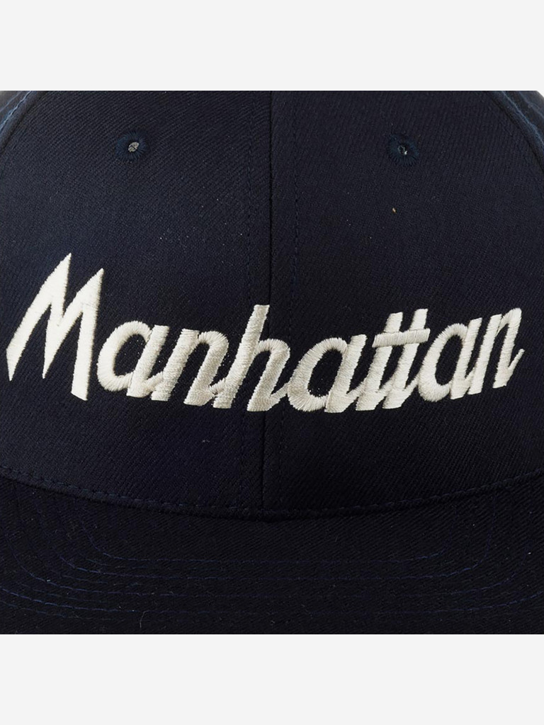 Бейсболка с прямым козырьком HOOD 100-MWL002-NY017-NY Manhattan, NY (синий)
