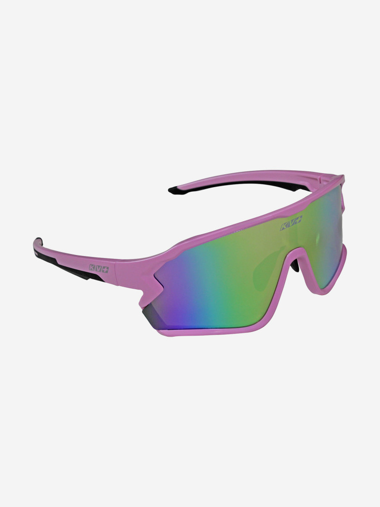 Очки спортивные KV+ TICINO glasses lilac, 2 lenses, (lens rose gold + lens CW36 red evo)