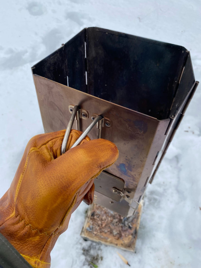 Походная печь-щепочница Winnerwell Five-Way Chimney Starter 5 в 1, нерж. ст. AISI 304 (INOX)