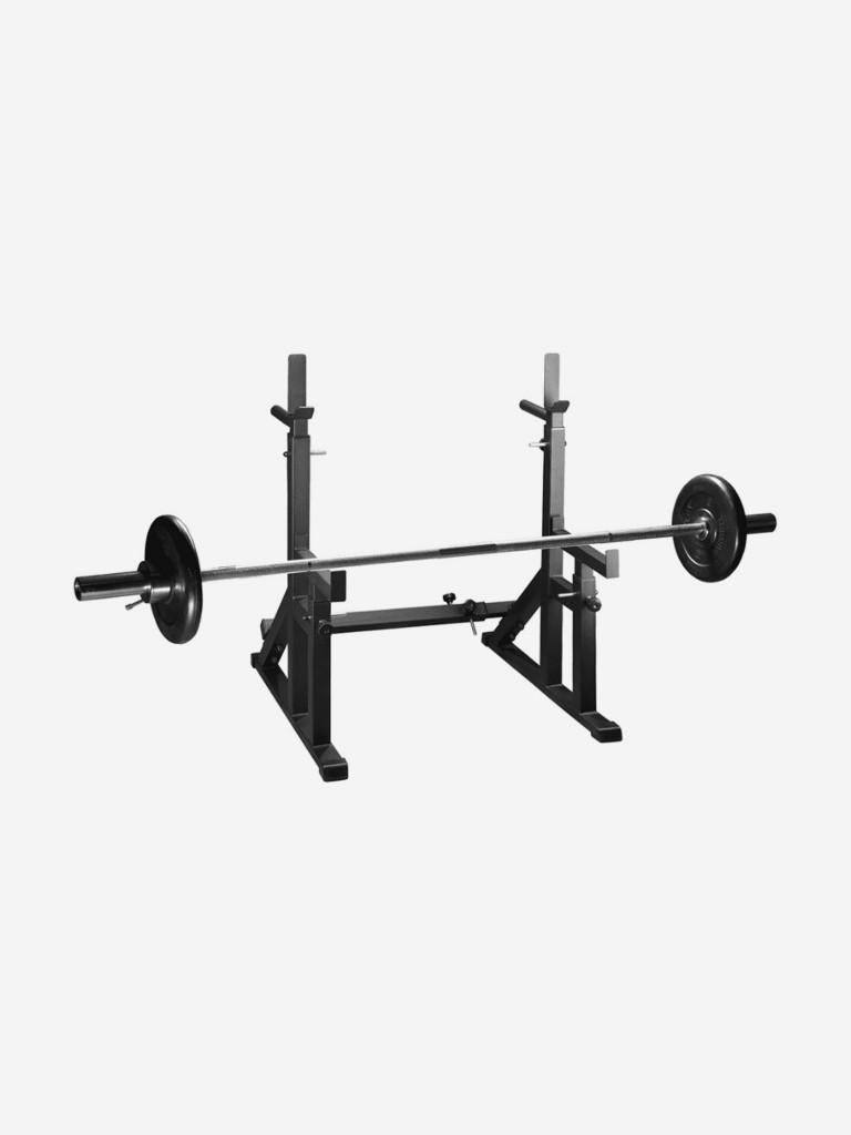 Стойки со страховкой телескопические Sportlim Черный