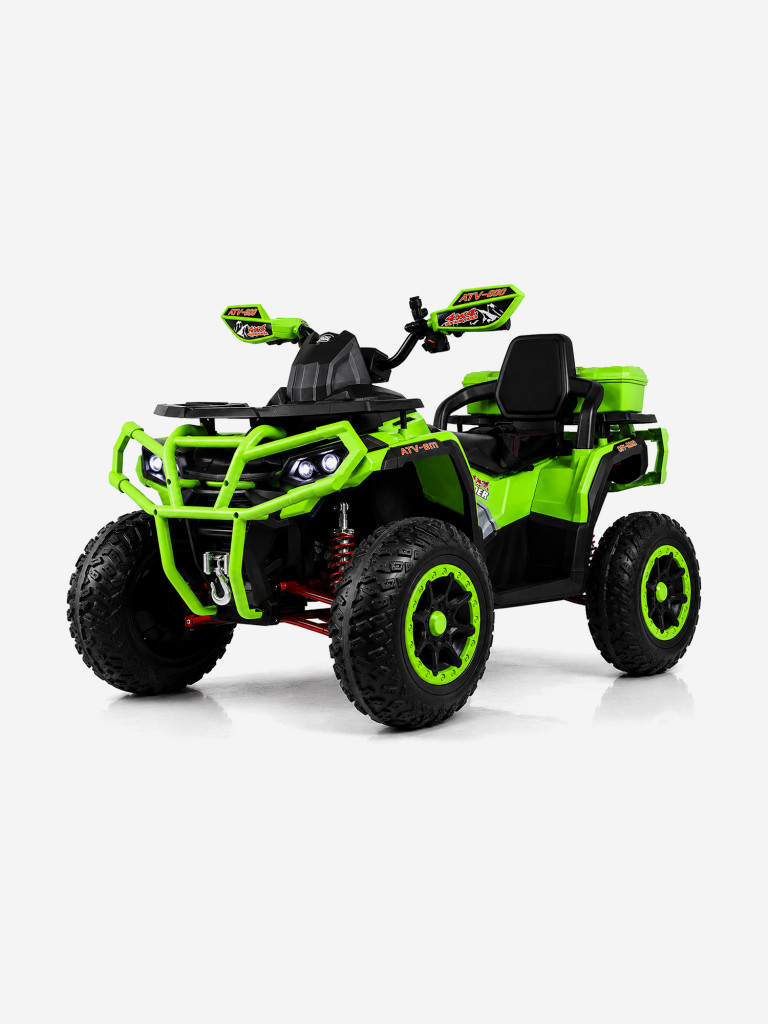 Детский электроквадроцикл RIVERTOYS Z111ZZ зеленый