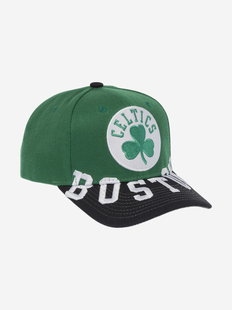 Бейсболка MITCHELL NESS HP10368-BCEGREN Boston Celtics NBA (зеленый)