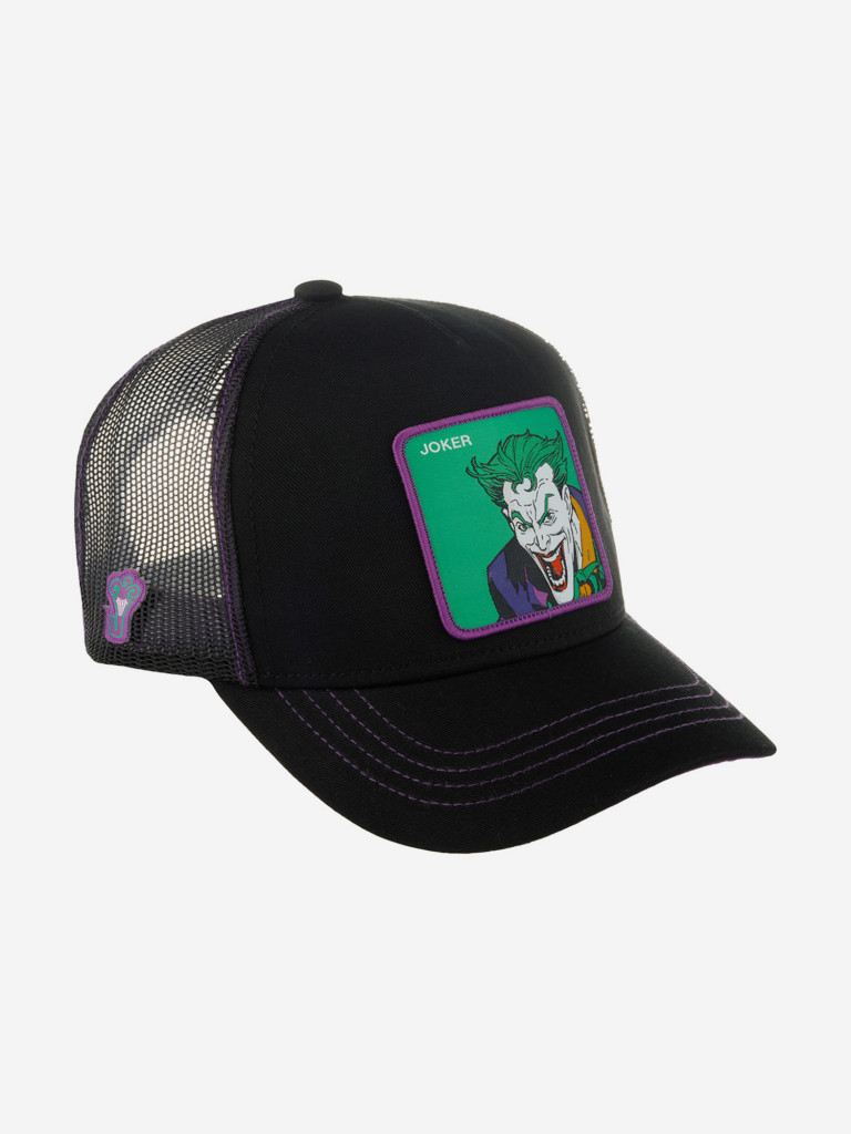 Бейсболка с сеточкой CAPSLAB CL/DC5/1/CAS/JOK1 DC Comics Joker (черный)