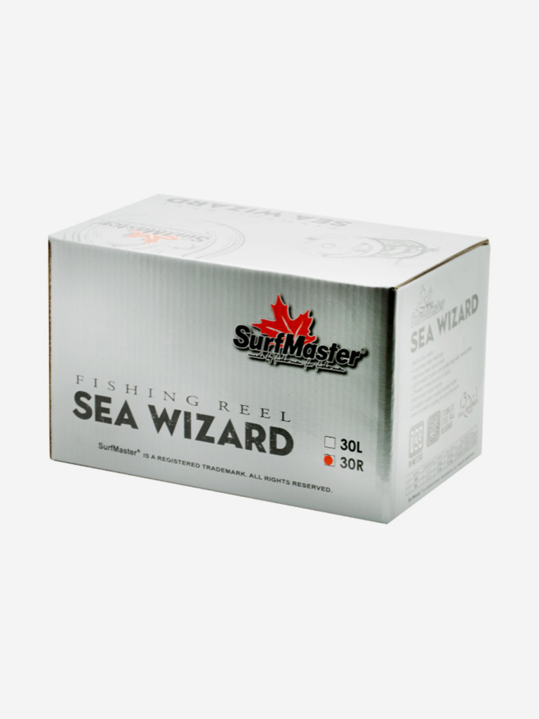 Катушка мультипликаторная Surf Master Sea Wizard 30R со счетчиком