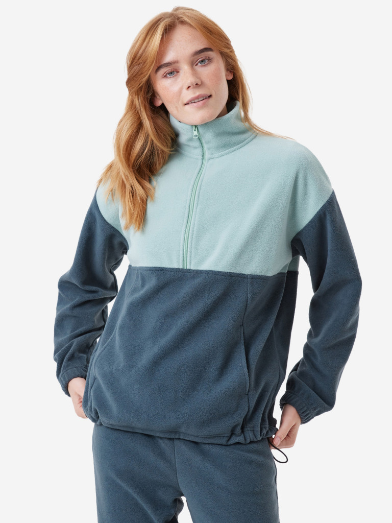 Джемпер женский oversize PointHit на молнии с карманами
