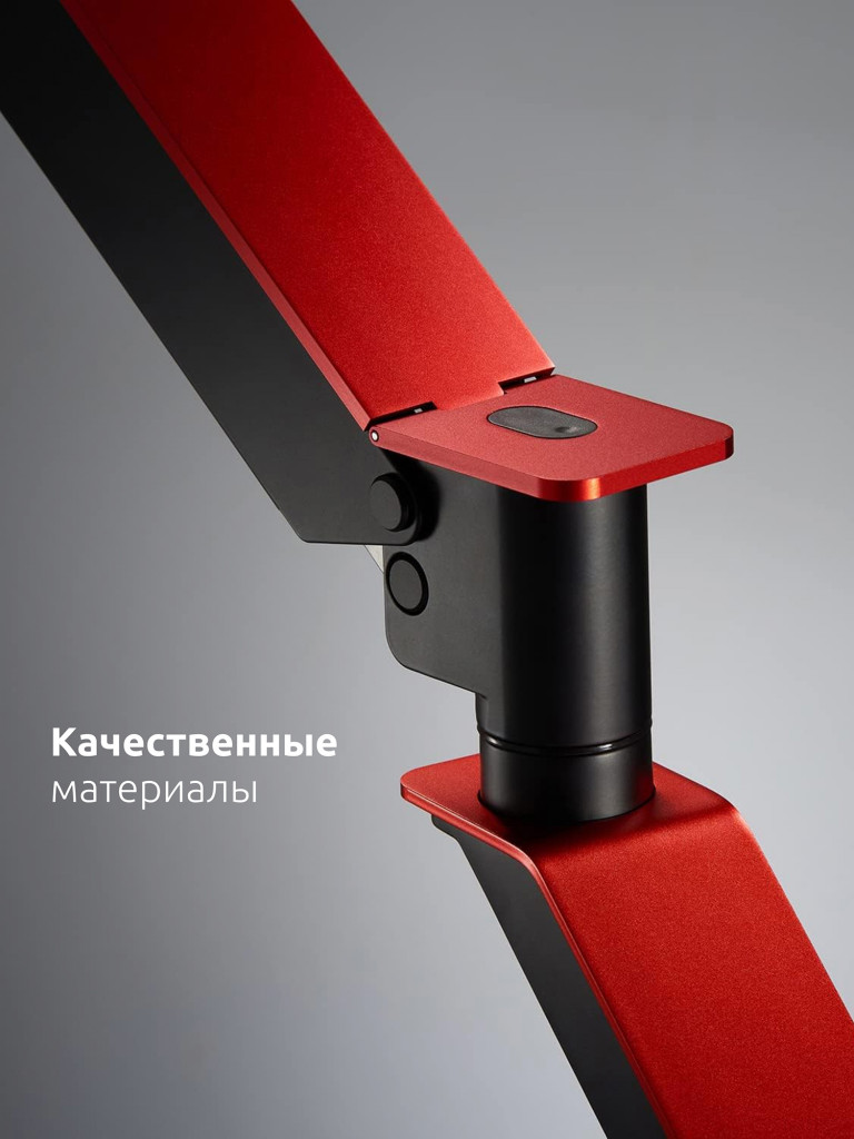 UNITEKI FMGT101RDR PRO LINE Кронштейн для монитора со струбциной, системы газлифт, диагональ 17-35", крепление с функцией перемещения в вертикальной плоскости
