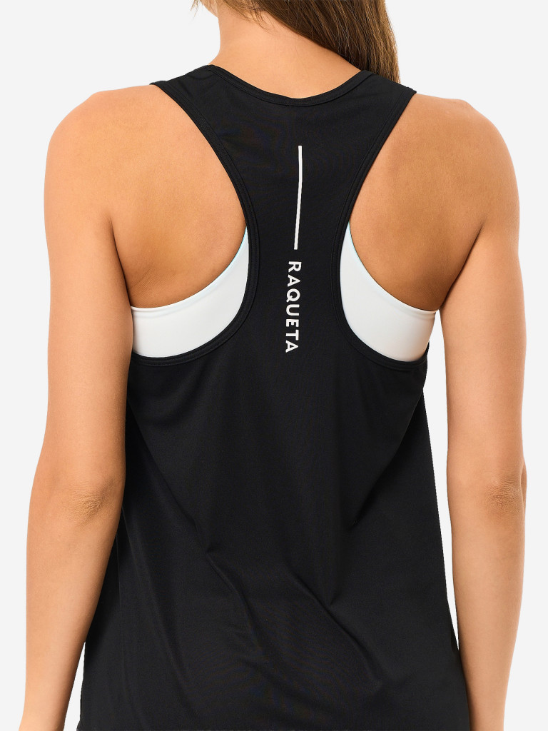 Майка женская RAQUETA SPORT Cada Dia, Nero