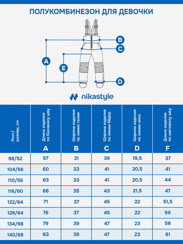 Полукомбинезон NIKASTYLE
