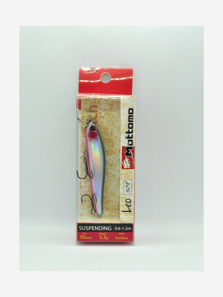 Воблер Mottomo Leo 70SP 5,3g Red Blue