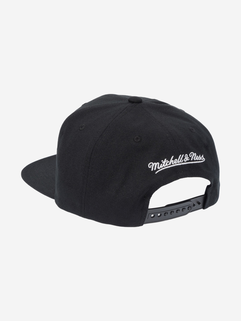 Бейсболка с прямым козырьком MITCHELL NESS HS8545-DRWBLCK Detroit Red Wings NHL (черный)