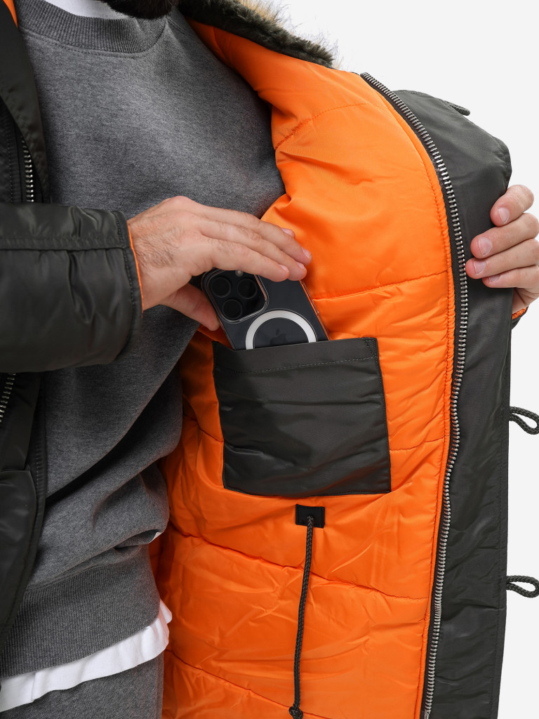 Парка зимняя мужская Slim Fit N-3B Alpha Industries