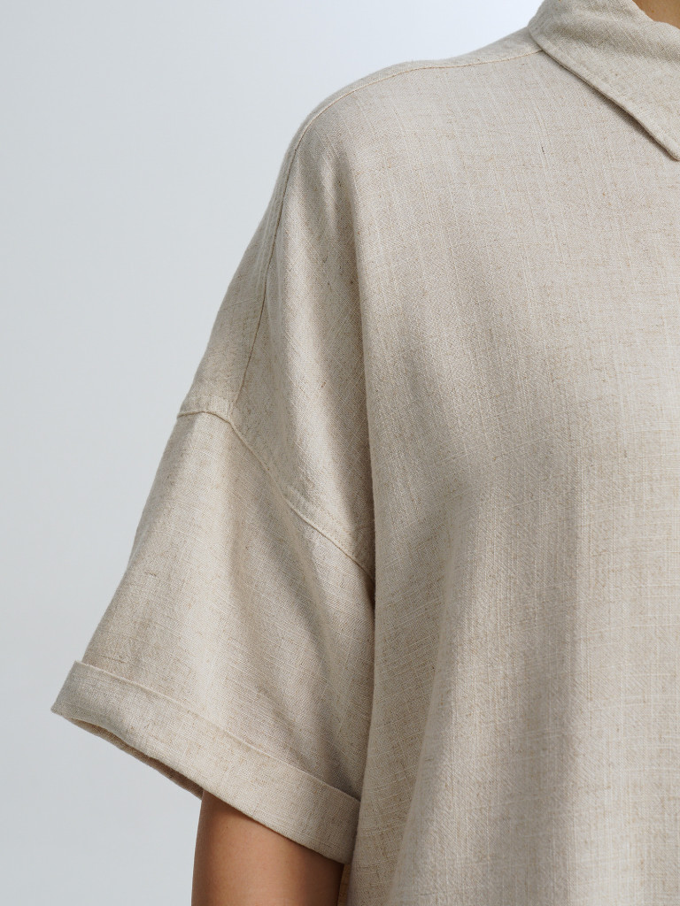 Рубашка с коротким рукавом женская Roxy Beachy Nostalgia