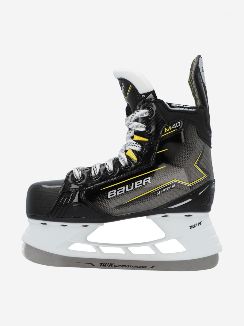 Коньки хоккейные детские Bauer Supreme M40 YTH, Черный