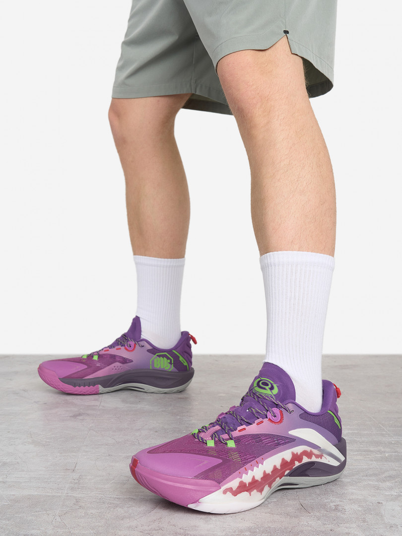 фото Кроссовки мужские li-ning bad5 sniper i s, фиолетовый