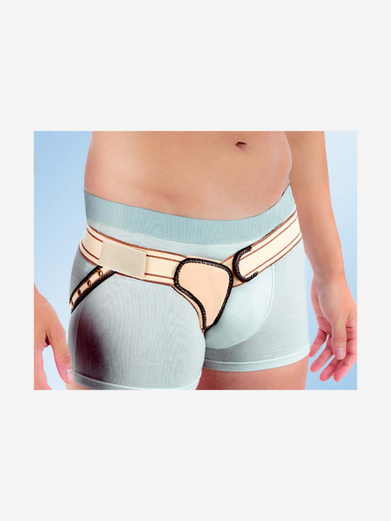 Бандаж паховый грыжевой мужской послеоперационный левый I-112