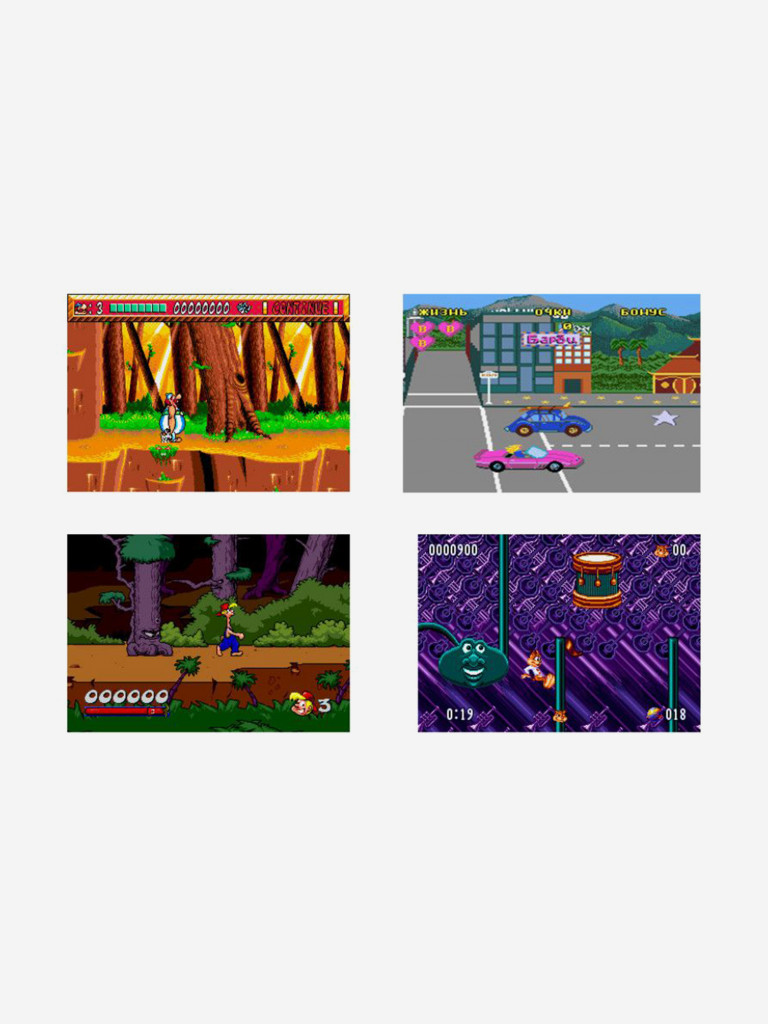 Картридж игровой DVTech 25 в 1 (на русском) 16bit