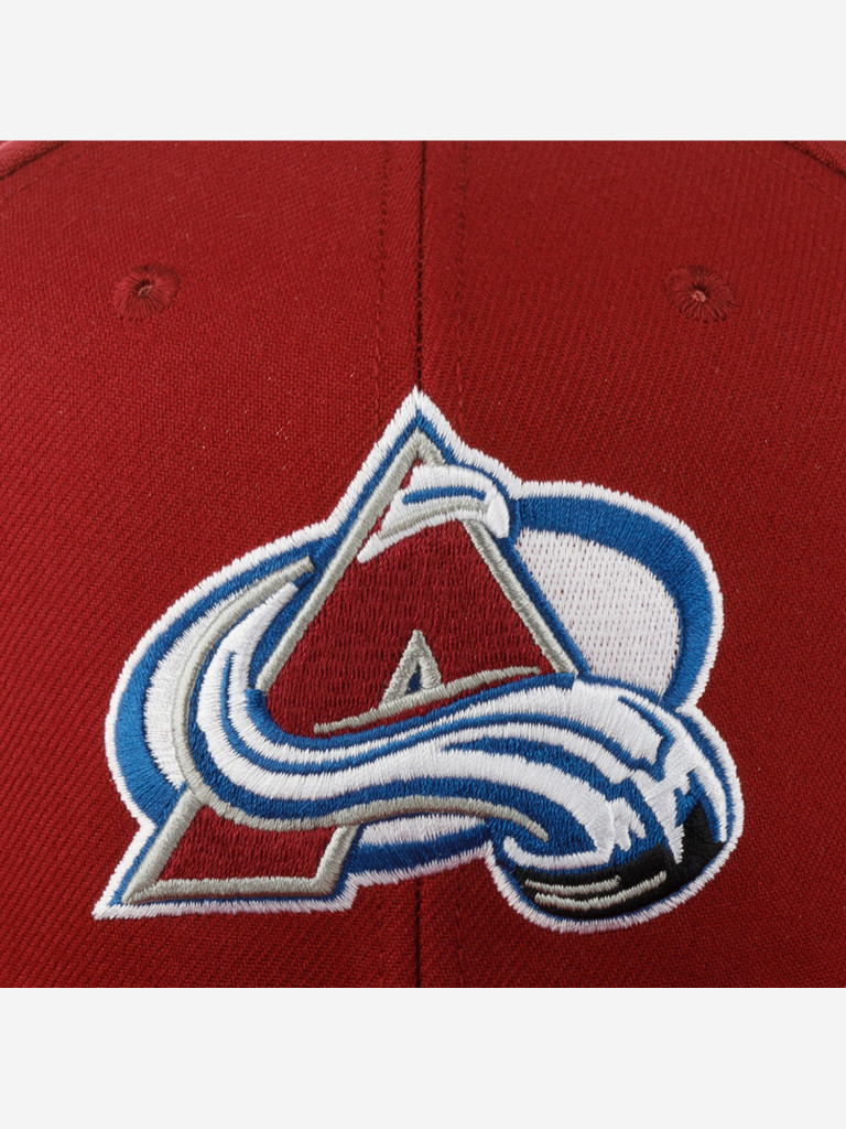 Бейсболка с прямым козырьком MITCHELL NESS 6HSSSH22089-CAVMARO Colorado Avalanche NHL