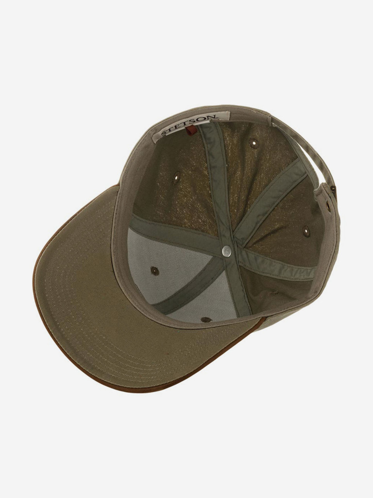 Бейсболка STETSON 7721126 BASEBALL CAP COTTON (оливковый)