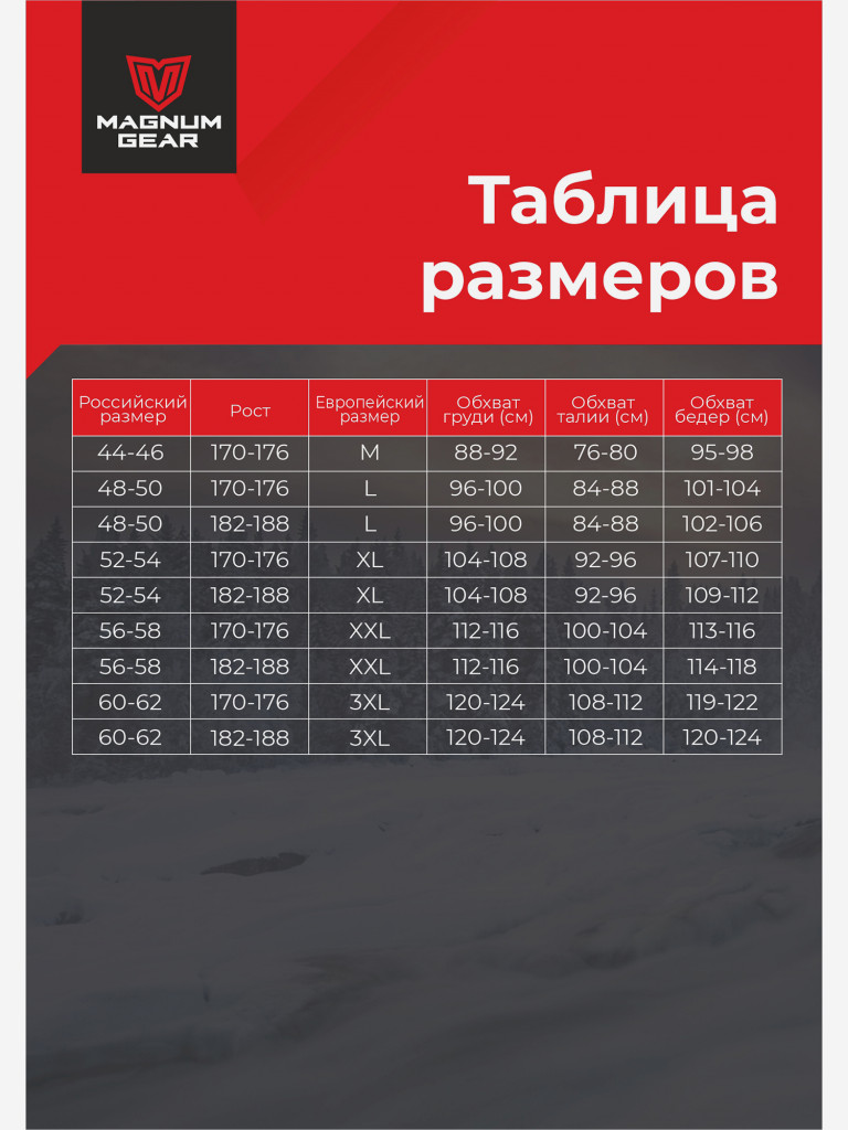 Костюм MAGNUM GEAR PREMIER -30° С хаки
