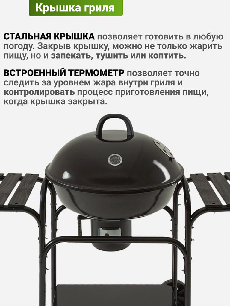 Классический угольный гриль Best Picnic Blazer 58