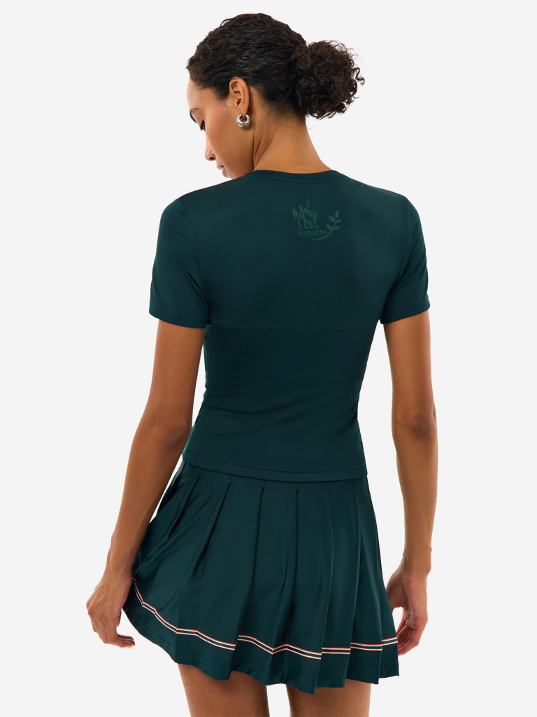 Футболка женская RAQUETA SPORT Bestie, Deep Green