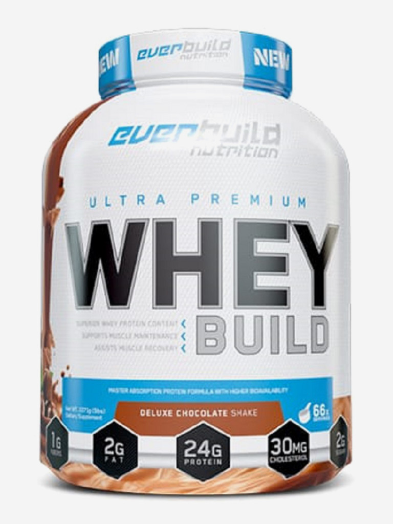 Протеин Everbuild Nutrition ULTRA PREMIUM WHEY BUILD 2270 гр