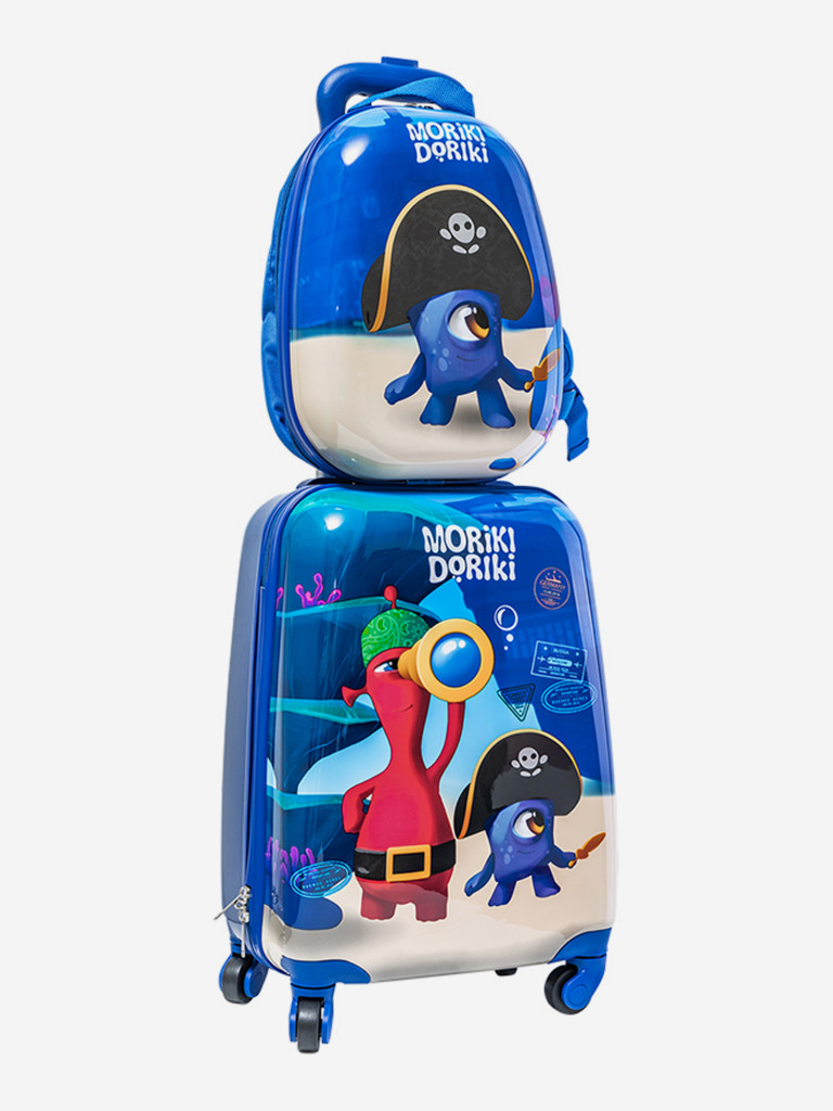 Набор для путешествий детский для мальчика MORIKI DORIKI (чемодан и рюкзак) Pirate Travel Set, 2 предмета
