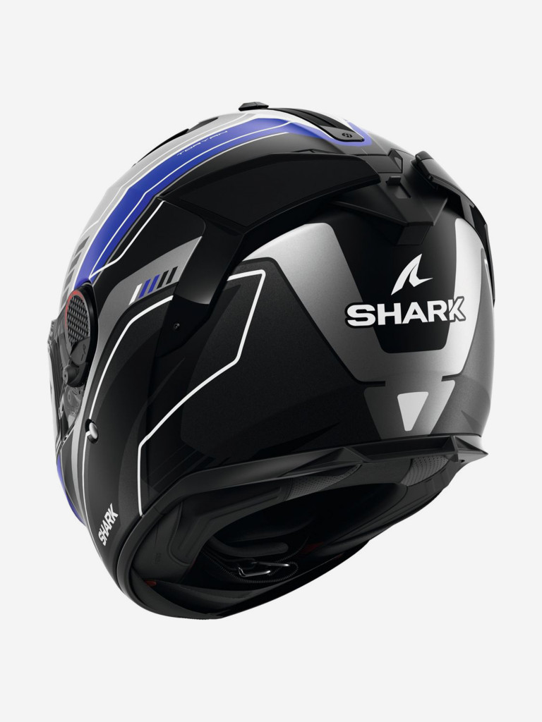 Мотошлем интеграл Shark SPARTAN GT PRO TORYAN MAT Anthracite/Blue/Black