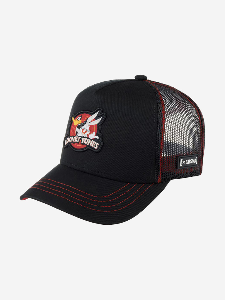 Бейсболка с сеточкой CAPSLAB CL/LOO7/1/CAS/LO1 Looney Tunes Daffy Duck and Bugs Bunny (черный)