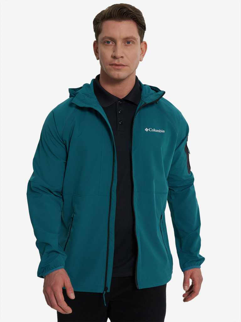 Куртка софтшелл мужская Columbia Tall Heights Ii Hooded Softshell