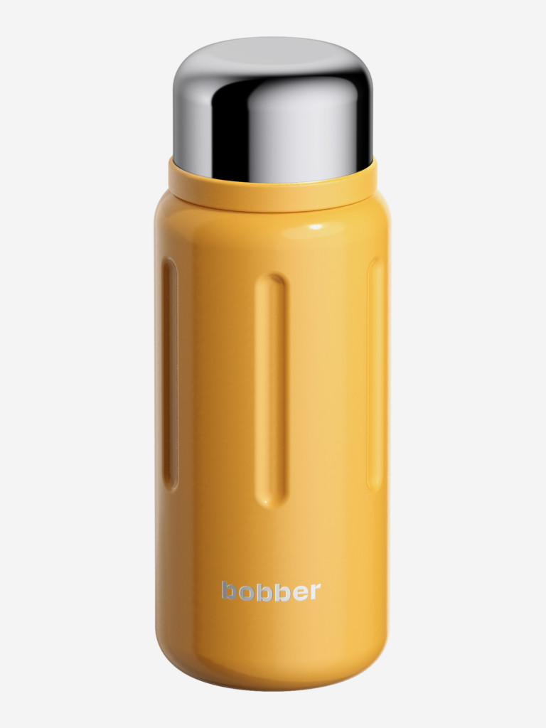 Термос вакуумный BOBBER Barrel 1,36 л с широким горлом и ситечком, тепло до 45 часов, оранжевый