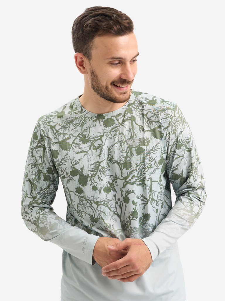 Лонгслив мужской Extreme Fishing ADD-G705 для рыбалки, UPF50+ с защитой от насекомых