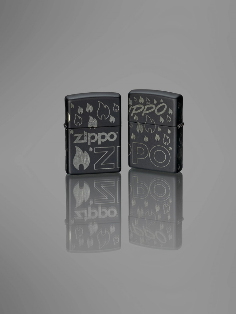 Зажигалка бензиновая ZIPPO 48908 Logo Design